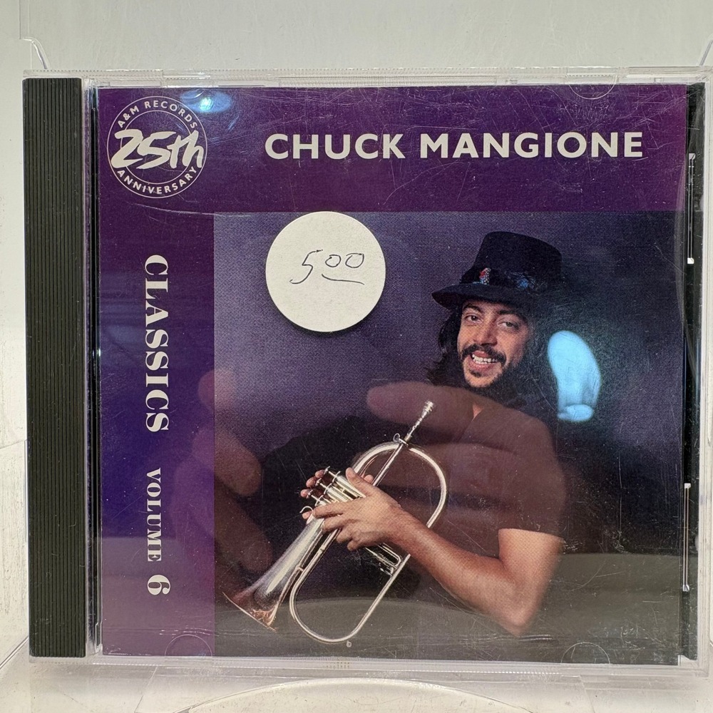 Chuck Mangione Classics Volume 6 A&M Records‎ 25th Anniversary CD 2502 Jazz